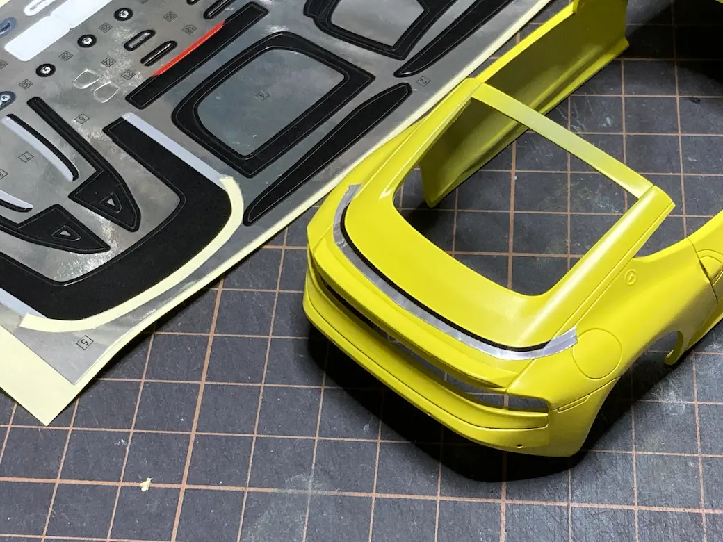 アオシマ THE SNAPKIT NISSAN RZ34 フェアレディZ ルーフ塗装の画像