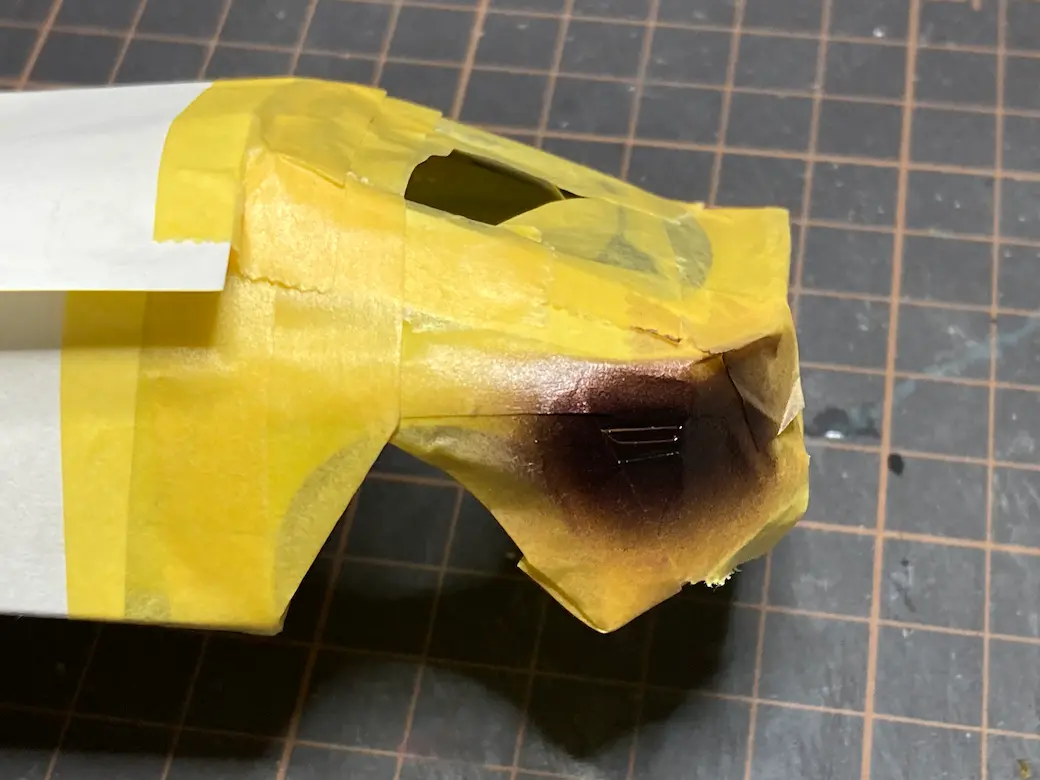 アオシマ THE SNAPKIT NISSAN RZ34 フェアレディZ サイドマーカー塗装の画像