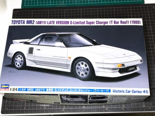 ハセガワ 1/24 TOYOTA MR2(AW11)を作るの巻 ｜ Modelholic