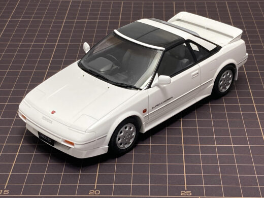 【写真】ハセガワMR2製作記-完成1