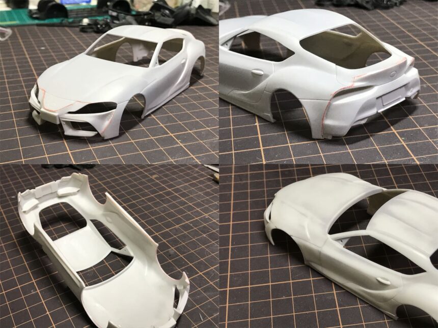 楽プラ】ザ☆スナップキット 1/32 TOYOTA GR スープラを楽じゃない方で