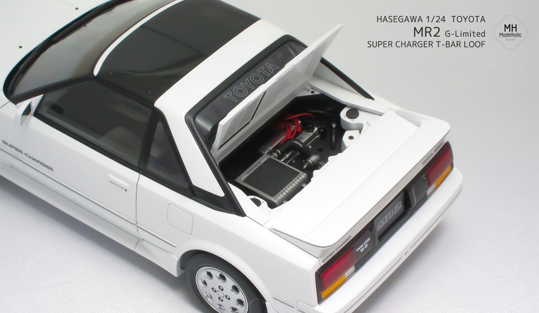 ハセガワ 1/24 TOYOTA MR2(AW11)を作るの巻 ｜ Modelholic